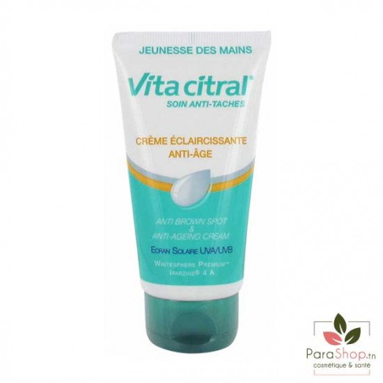 VITA CITRAL Creme Eclaircissante Mains Anti Age 75ML