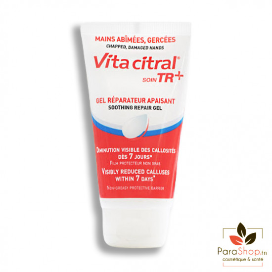 VITA CITRAL Soin TR+ Gel Reparateur Apaisant Mains