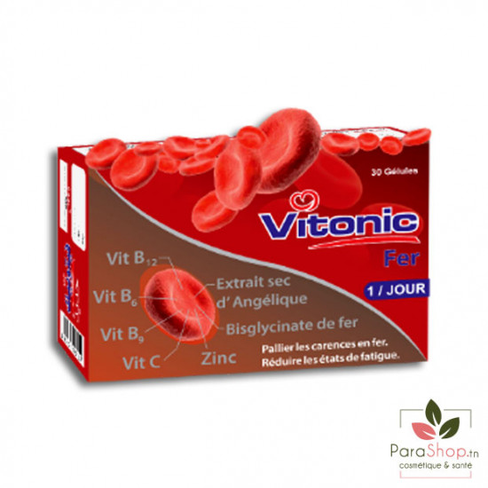 VITONIC FER - 30 Gelules 