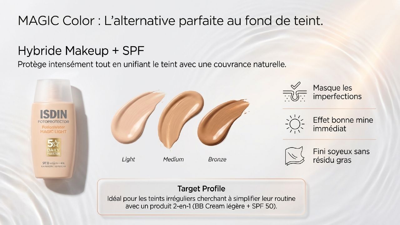 ISDIN Fotoprotector Fusion Water Magic Light SPF 50