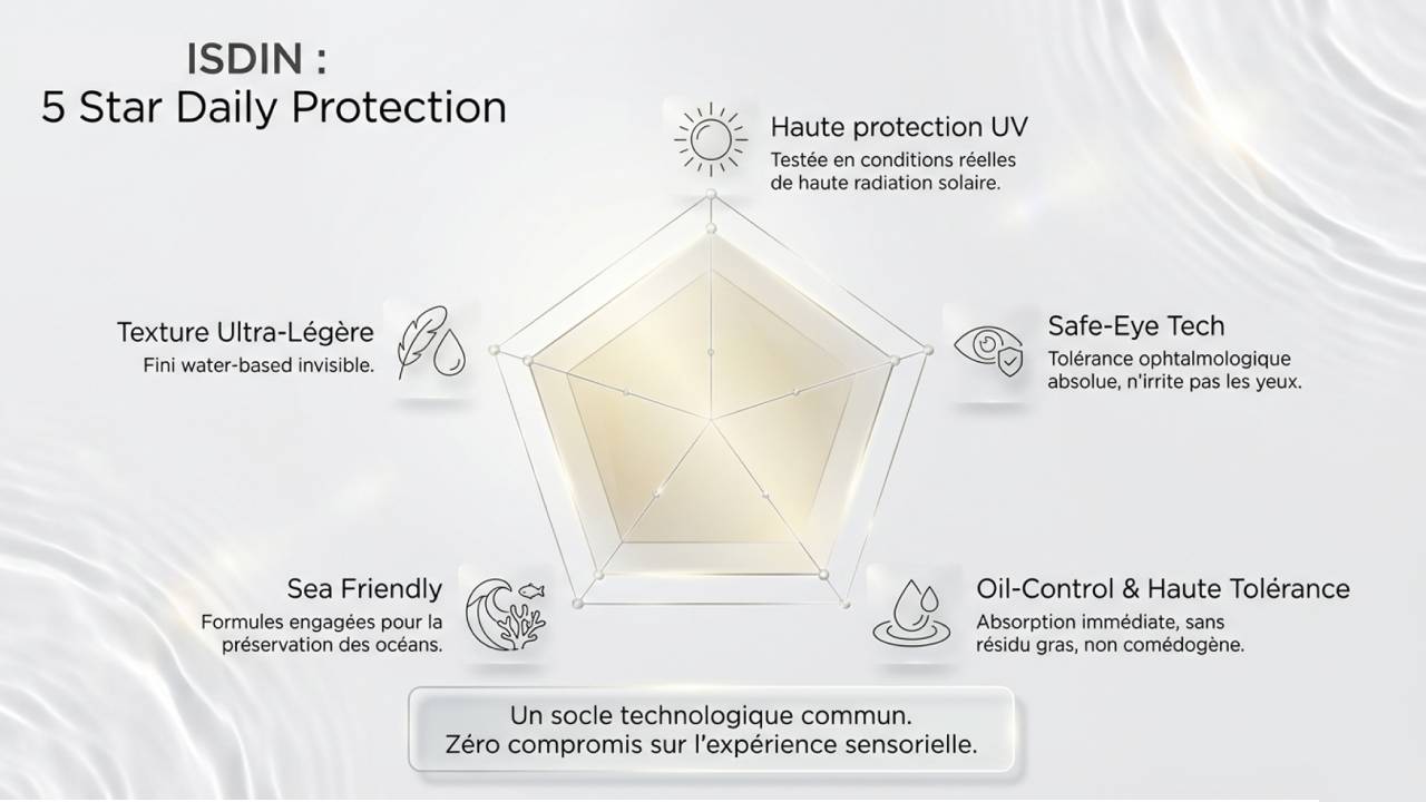les écrans solaires ISDIN FUSION WATER