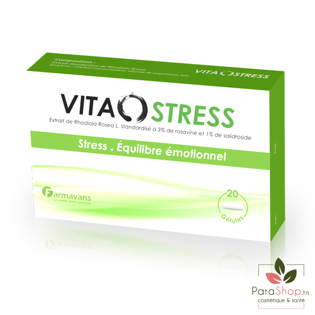 FARMAVANS VITASTRESS 20 Gelules