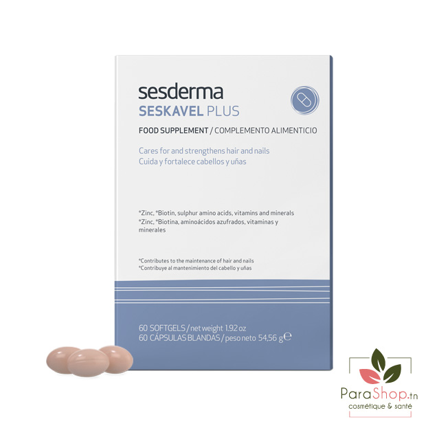 SESDERMA SESKAVEL PLUS 60 CAPSULES